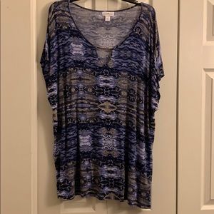 Women’s Jaclyn Smith Blouse Size 1x